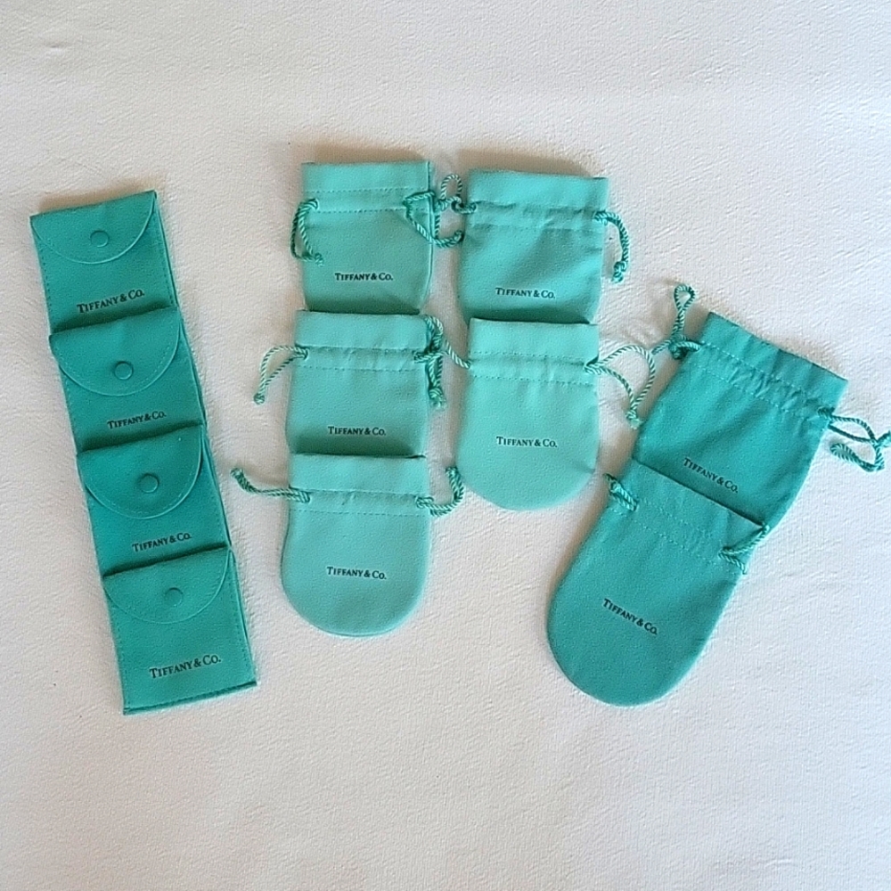 Authentic Tiffany & Co. Jewelry Pouches